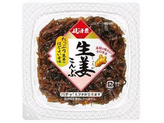 ふじっ子煮 生姜こんぶ パック80g