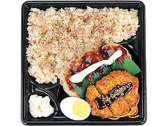 ローソン デミハンバーグ＆とんかつ弁当 商品写真