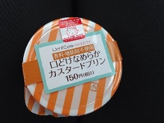 ローソン Uchi Cafe’ SWEETS 口どけなめらかカスタードプリン 商品写真