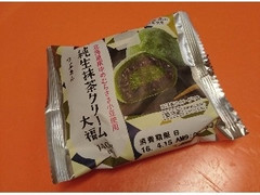 ローソン Uchi Cafe’ SWEETS 純生抹茶クリーム大福 つぶあん