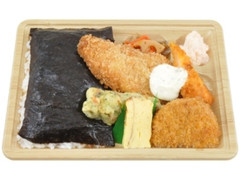 白身フライのり弁当