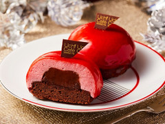 ローソン Uchi Cafe’ SWEETS 赤いクリスマスケーキ ベリームース＆ガナッシュ