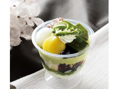 ローソン Uchi Cafe’ SWEETS 宇治抹茶づくしのパフェ 商品写真
