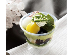 ローソン Uchi Cafe’ SWEETS 宇治抹茶づくしのパフェ