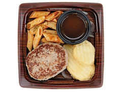 ローソン 鉄板焼ハンバーグ とろ～りチーズin 商品写真