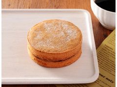 ローソン 大豆粉の厚焼きパンケーキ アガベシロップ入りメープルソース 商品写真