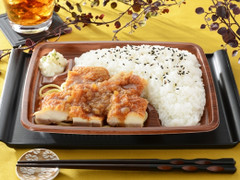 ローソン ガーリック醤油ソースのグリルチキン弁当 商品写真