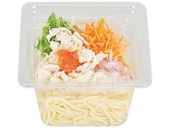 蒸し鶏のパスタサラダ明太 クリームドレッシング