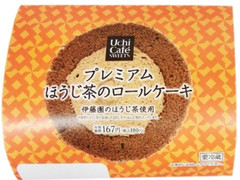 ローソン Uchi Cafe’ SWEETS プレミアムほうじ茶のロールケーキ
