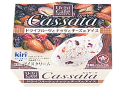 ローソン Uchi Cafe’ SWEETS カッサータ ドライフルーツとナッツとチーズのアイス