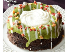 ローソン 緑のクリスマスリースのケーキ 商品写真