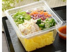 ローソン 鶏ささみとオクラのこんにゃく麺サラダ 商品写真