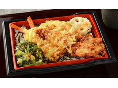 ローソン 季節野菜と海老の天重 春菊 小えびのかき揚入