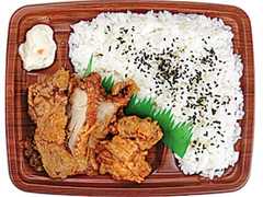 ローソン 光苑監修 海鮮塩ダレ＆ピリ辛唐揚弁当 商品写真