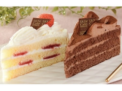 ローソン Uchi Cafe’ SWEETS パーティーケーキ 苺＆チョコ 2個