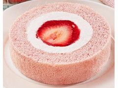 ローソン いちごづくしロールケーキ あまおう苺のせ 商品写真