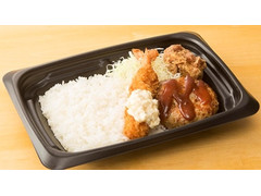 ローソン まちかど厨房 ハンバーグ＆海老フライ弁当 商品写真