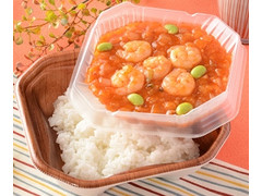 ローソン 重慶飯店監修 海老チリ丼