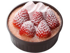 ローソン 静岡県産紅ほっぺ苺づくしのロールケーキ