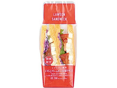 ローソン トマトとクリームチーズの彩りサンド