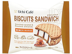 ローソン Uchi Cafe’ SWEETS ビスケットサンド ビターキャラメル 商品写真