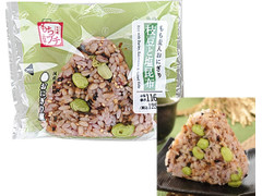 ローソン おにぎり屋 もちプチ食感！もち麦入りおにぎり 枝豆と塩昆布 商品写真