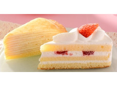 ローソン 苺のショートケーキ＆ミルクレープ 商品写真