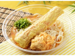 かしわ天＆ちくわ天冷しうどん