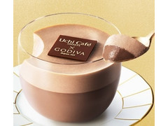 ローソン Uchi Cafe’ GODIVA ダブルショコラプリン 商品写真