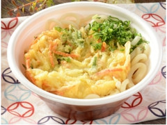 野菜かき揚げうどん