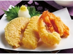 天ぷら盛合せ 海老・イカ・かぼちゃ・さつまいも