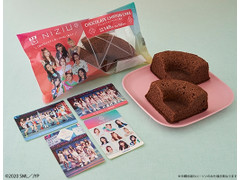 ローソン NiziU チョコシフォンケーキ 商品写真