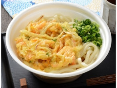 野菜かき揚げうどん