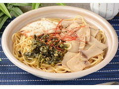 ローソン 鶏肉と九州産高菜の和風パスタ 商品写真