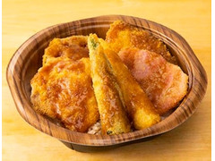 ローソン まちかど厨房 野菜カツ丼 串カツ田中ソース使用 商品写真