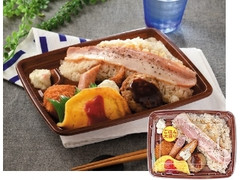 ローソン ガーリックライスのミックス弁当