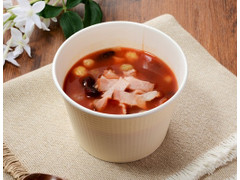 ローソン ベーコンと豆のトマトスープ 商品写真