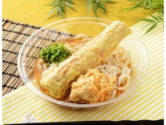 かしわ天＆ちくわ天冷しうどん