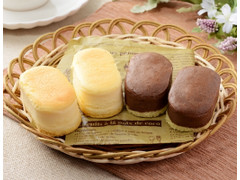 ローソン Uchi Cafe’ プチスフレ チーズ＆チョコチーズ 商品写真