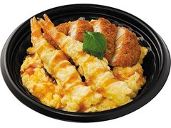 ローソン 海老天とんかつ丼