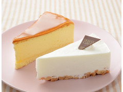 ローソン Uchi Cafe’ チーズスフレ＆レアチーズケーキ 商品写真