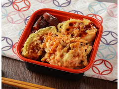 ローソン おてがる野菜天丼 もち麦入りご飯 商品写真