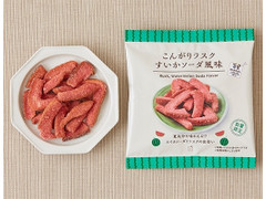 ローソン こんがりラスク すいかソーダ風味 商品写真