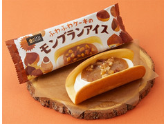 ローソン Uchi Cafe’ ふわふわケーキのモンブランアイス 商品写真