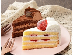 Uchi Cafe’ パーティーケーキ 苺＆チョコ