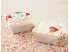 ローソン Uchi Cafe’ × ICHIBIKO 苺チーズケーキ 商品写真