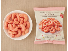 ローソン でっかい！キャラメルコーン あまおう苺味 商品写真