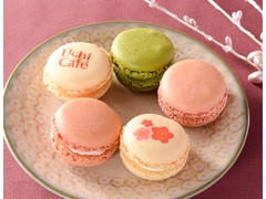 ローソン Uchi Cafe’ マカロン 苺・バニラ・ピスタチオ 5個入