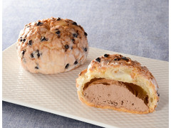 ローソン Uchi Cafe’ チョコチップメロンパンみたいなシュー 商品写真