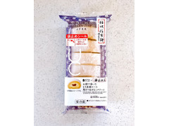 ローソン Uchi Cafe’ × 桔梗屋 お餅で巻いたもち食感ロール 黒みつ＆きなこクリーム 商品写真